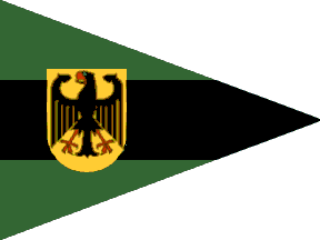[Command Pennant for a Territorial Army Batallion (Germany)]